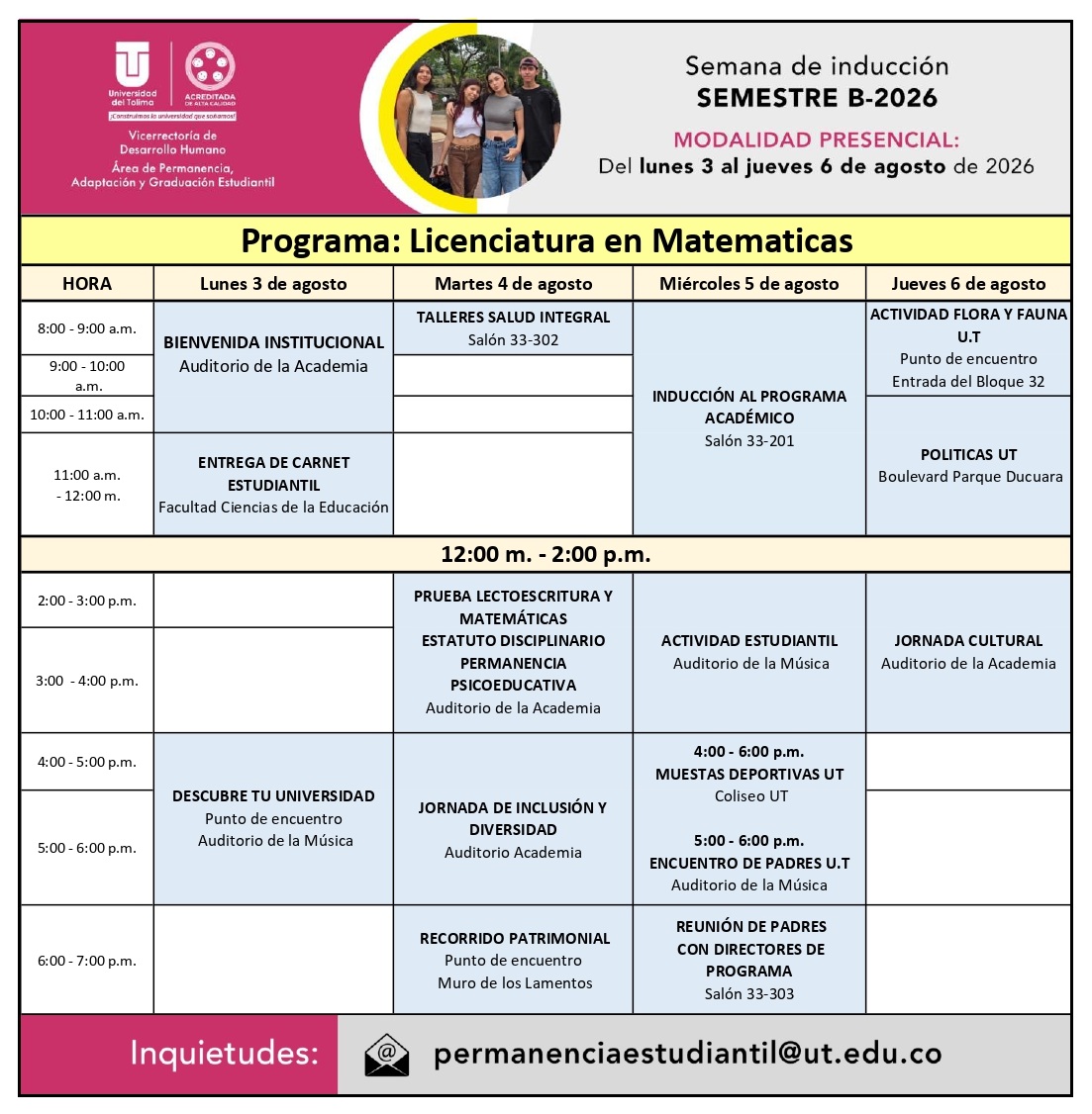 LIC. EN MATEMATICAS