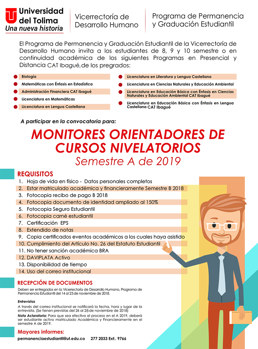 Inscripciones Cursos Nivelatorios A2019