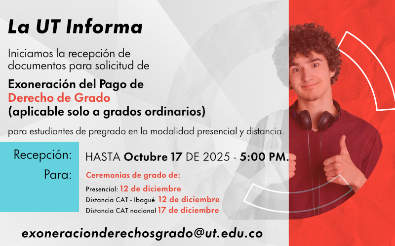 Exoneración pago derecho de grado