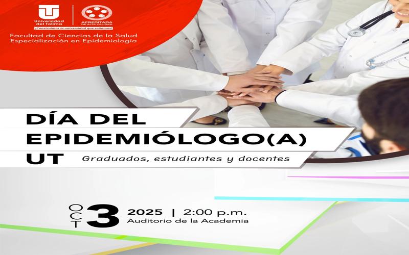 Invitación especial a la conmemoración del Día del Epidemiólogo(a)
