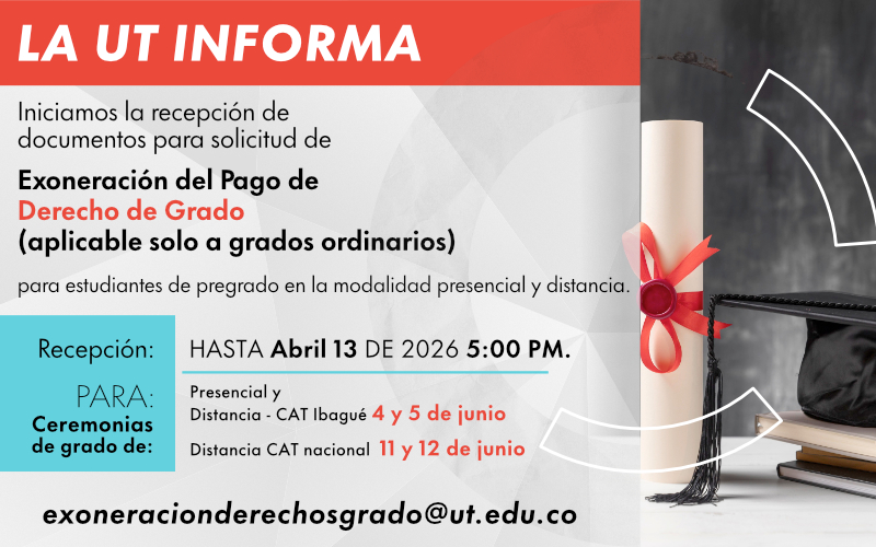 Exoneración de derechos de grado