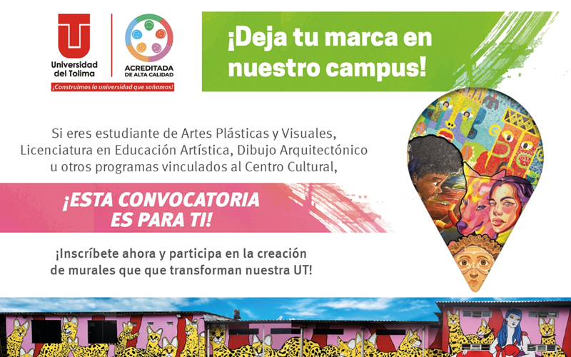 Convocatoria Semestre A 2026 - Murales UT- Resignificación de espacios universitarios